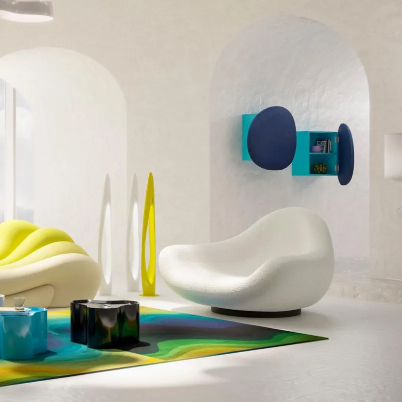 KARE X KARIM RASHID Sessel-Sessel Nebula 40887 Weiß