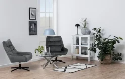 Actona Sessel-Sessel Paris Dark Grey
