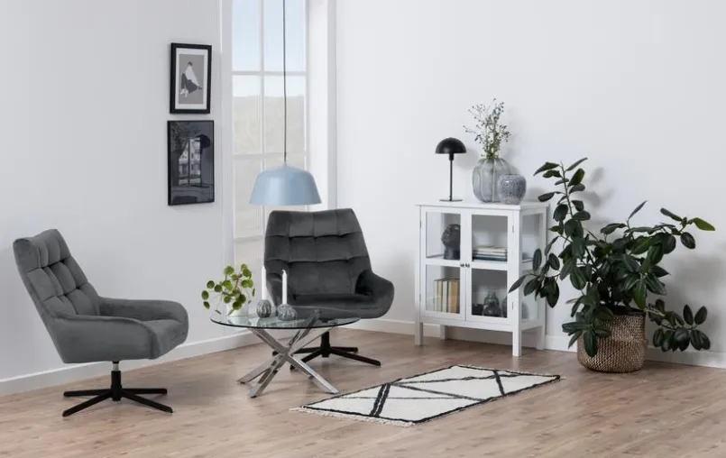Actona Sessel-Sessel Paris Dark Grey