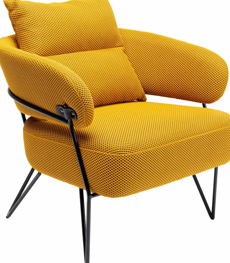 KARE DESIGN Sessel-Sessel Peppo 87129 Gelb