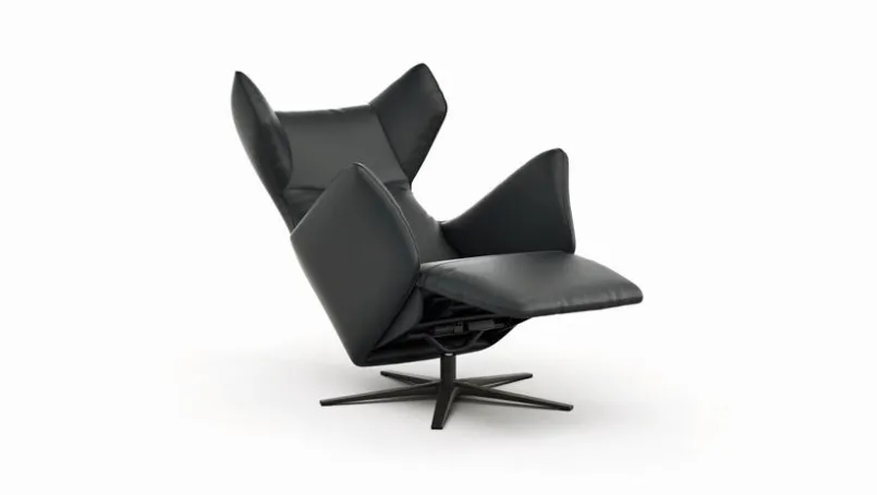 Sormani Sessel-Sessel Pisa Schwarz