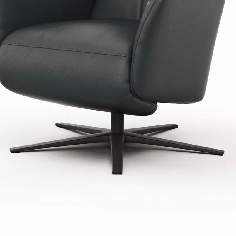 Sormani Sessel-Sessel Pisa Schwarz