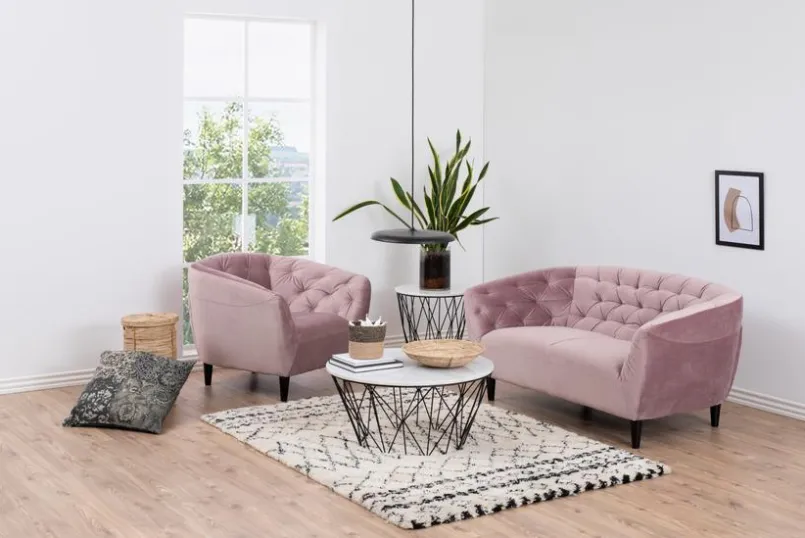 Actona Sessel-Sessel Ria Dusty Rose