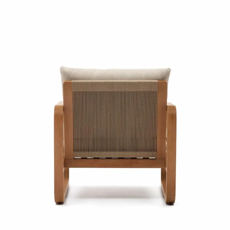 Kave Home Loungesessel|Gartenstühle-Sessel Sacaleta Beige
