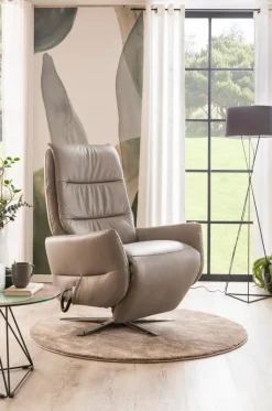 Polsteria Sessel-Sessel Sitzgefühl Light Grey