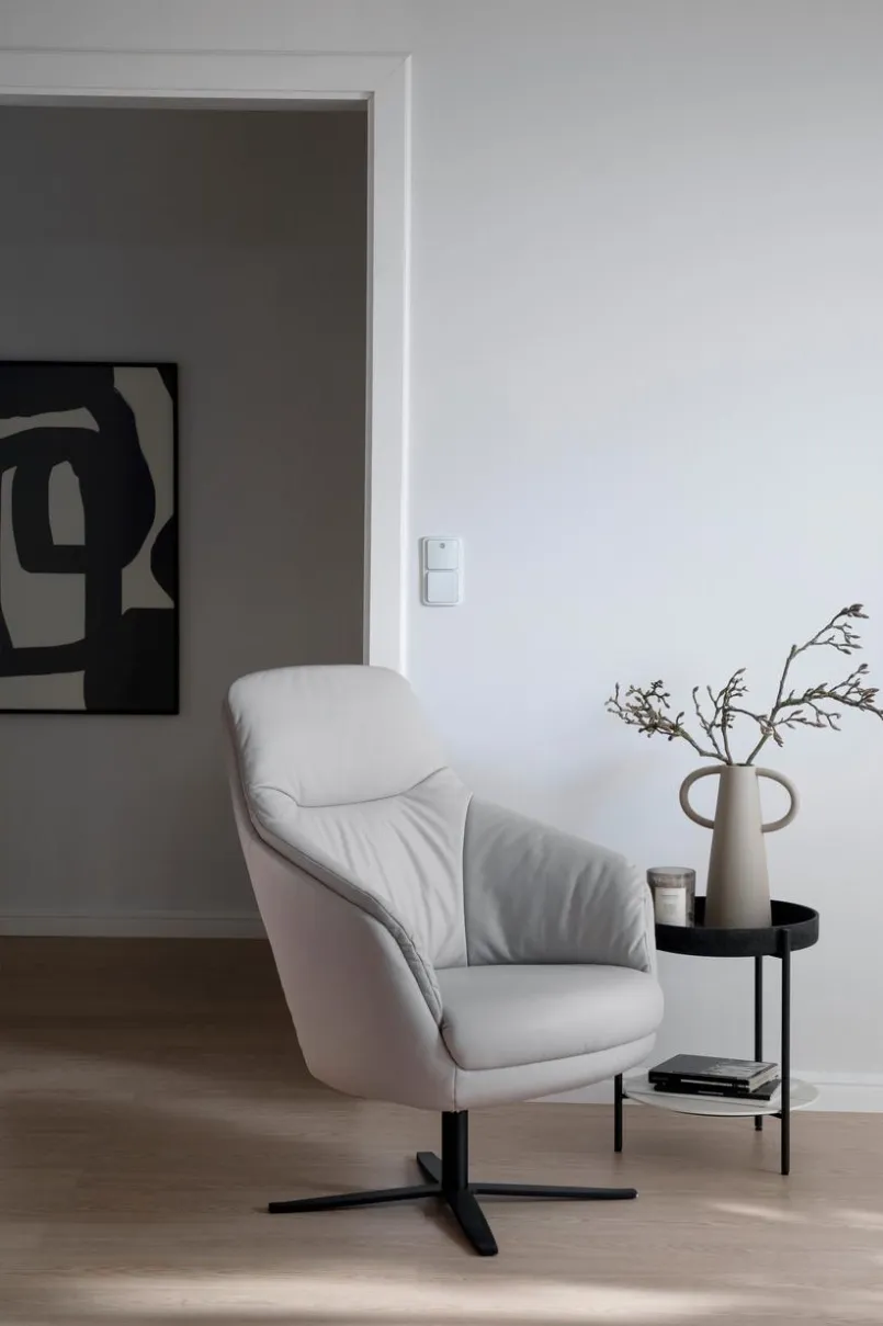 SCHÖNER WOHNEN-Kollektion Sessel-Sessel Sky Light Grey