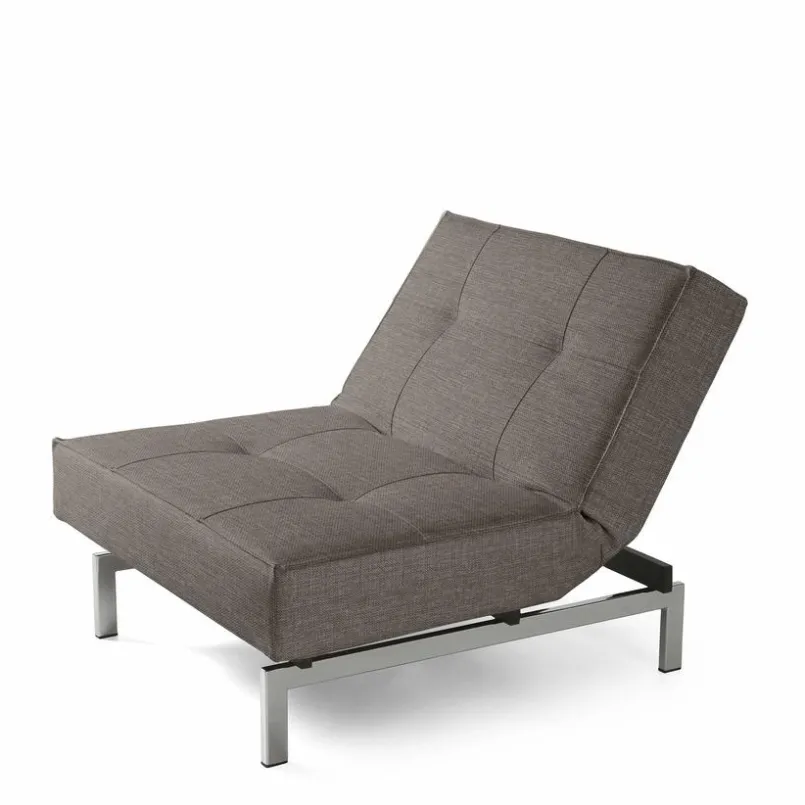 Sessel|INNOVATION LIVING Sessel Splitback Chrom Grey