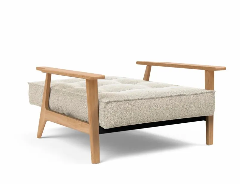 INNOVATION LIVING Sessel-Sessel Splitback Frej Eiche Off White