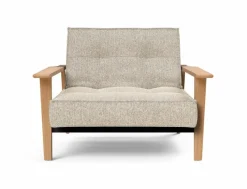 INNOVATION LIVING Sessel-Sessel Splitback Frej Eiche Off White