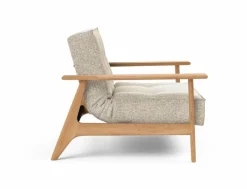 INNOVATION LIVING Sessel-Sessel Splitback Frej Eiche Off White