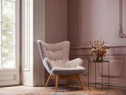 KARE DESIGN Sessel-Sessel Vicky Grau