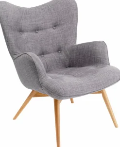 KARE DESIGN Sessel-Sessel Vicky Grau