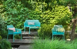 Nardi Gartenstuhl-Auflagen-Sesselkissen Net Lounge 57 x 52,50 Petrol