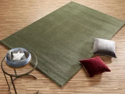 Hochflorteppiche Shaggy-Shaggy Premio Soft 200 x 290 cm Olive