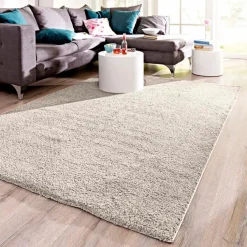 Hochflorteppiche Shaggy-Shaggy Premio Soft 200 x 290 cm Creme