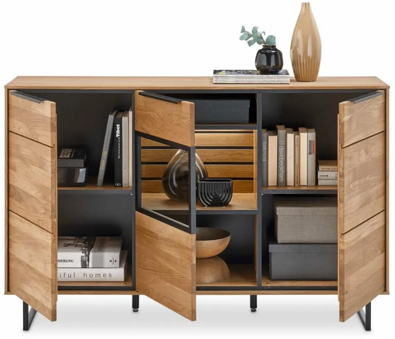 Kommoden|set one by Musterring Sideboard Jackson Eiche