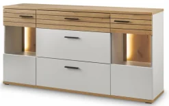 Kommoden|set one by Musterring Sideboard Quincy Lichtgrau