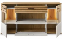 Kommoden|set one by Musterring Sideboard Quincy Lichtgrau