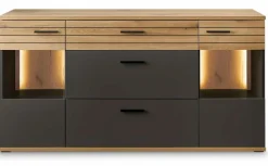 Kommoden|set one by Musterring Sideboard Quincy Anthrazit