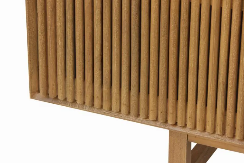 Kommoden|Kommoden|Portobello Sideboard Allure Iron Nussbaum
