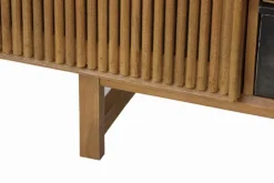 Kommoden|Kommoden|Portobello Sideboard Allure Iron Nussbaum