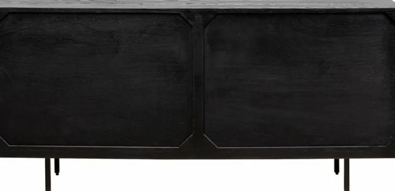KARE DESIGN Kommoden-Sideboard Arctic 87181 Schwarz / Weiß