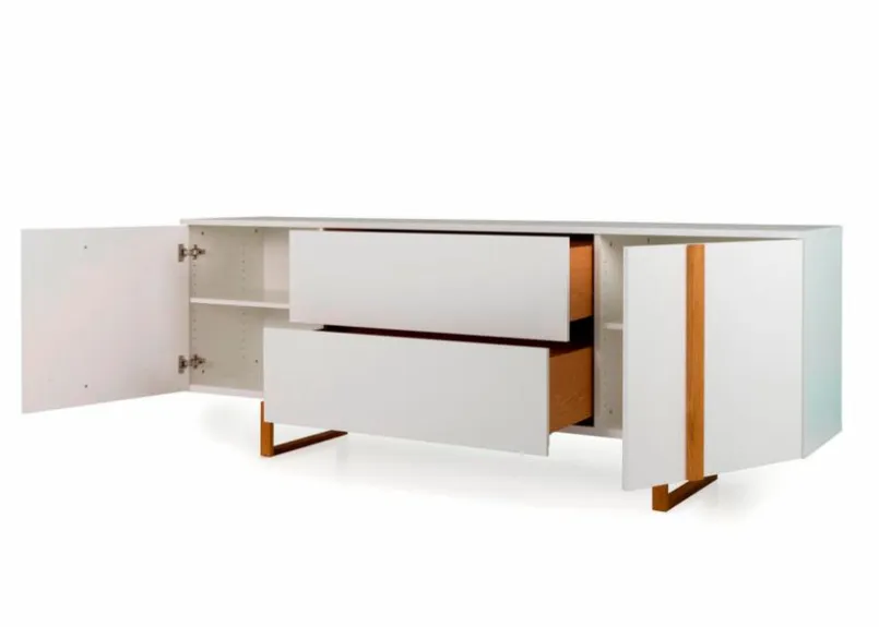 TENZO Kommoden-Sideboard Birka Weiß
