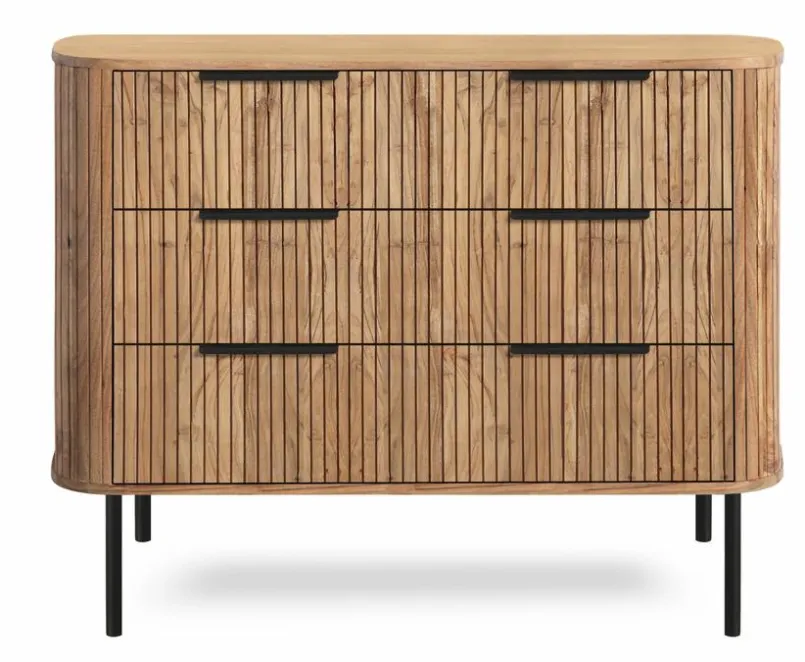 WOLFMÖBEL Kommoden|Nachttische & Kommoden-Sideboard Bronx 4483 Akazie