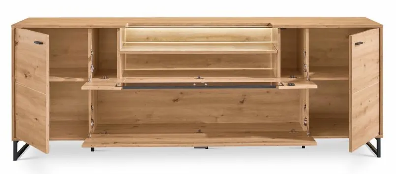 set one by Musterring Kommoden-Sideboard Deltona Eiche Artisan
