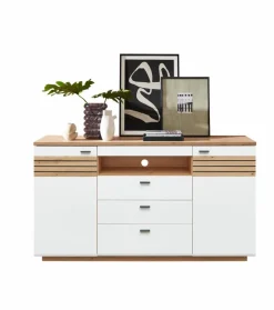 Wohnconcept Kommoden-Sideboard Duron Weiß