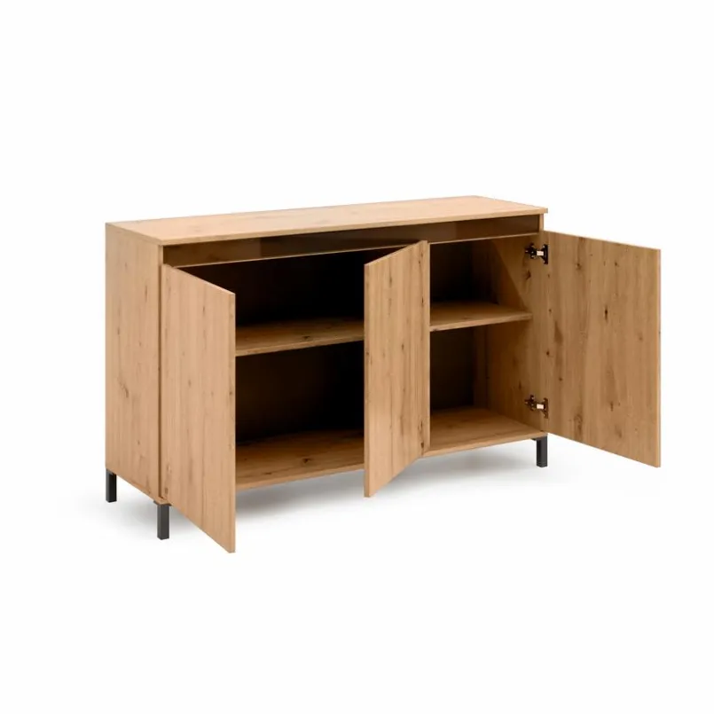 Kommoden|Kommoden-Sideboard Genio Artisan-Eiche