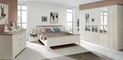 FORTE Nachttische & Kommoden-Sideboard Iloppa SZ Weiß