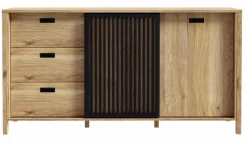 FORTE Kommoden|Kommoden-Sideboard Jytana Eiche