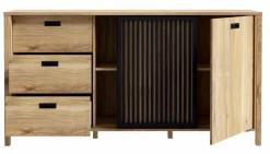FORTE Kommoden|Kommoden-Sideboard Jytana Eiche