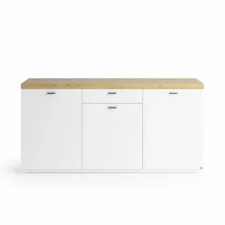 Kommoden|set one by Musterring Sideboard Lancaster Weiß