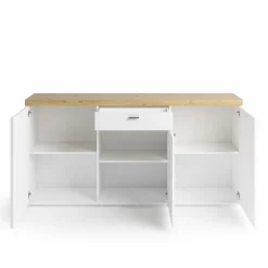 Kommoden|set one by Musterring Sideboard Lancaster Weiß
