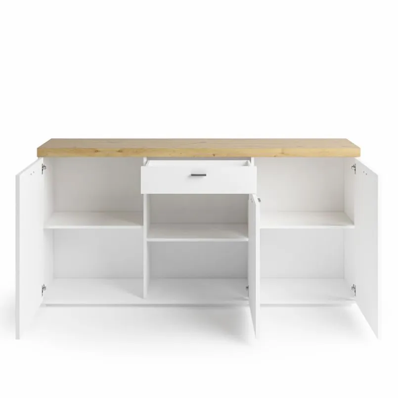 Kommoden|set one by Musterring Sideboard Lancaster Weiß