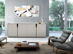 Kommoden|Munari Sideboard Leo Vinci Grau