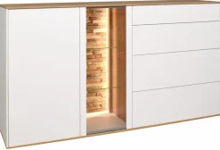 Mäusbacher Kommoden-Sideboard Meran Weiß / Matt