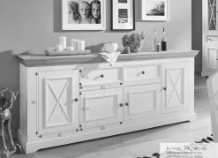 G+K Kommoden-Sideboard Minnesota Weiß