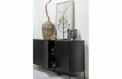 DAHEIM Kommoden-Sideboard New Gravure Schwarz