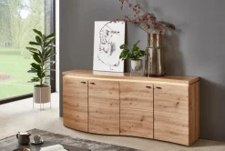 IDEAL Wohnen Kommoden-Sideboard Rondo Eiche Artisan