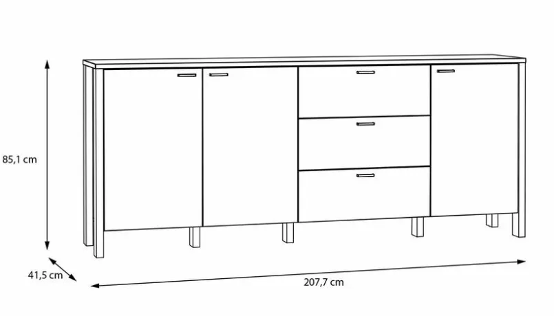 Sideboard Saitama<FORTE Discount