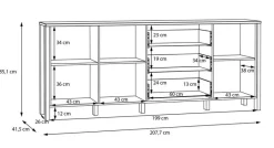 Sideboard Saitama<FORTE Discount