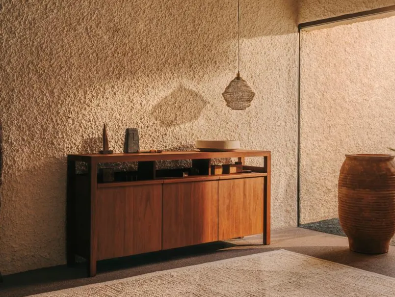 Kave Home Kommoden-Sideboard Sashi Teak