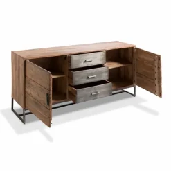 WOLFMÖBEL Kommoden|Nachttische & Kommoden-Sideboard Spring Akazie