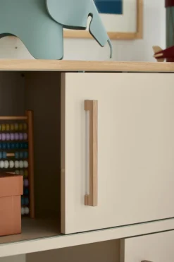 Kinderzimmer Regale|Kinderzimmer Regale|Paidi Sideboard Stiene Cashmere-Beige