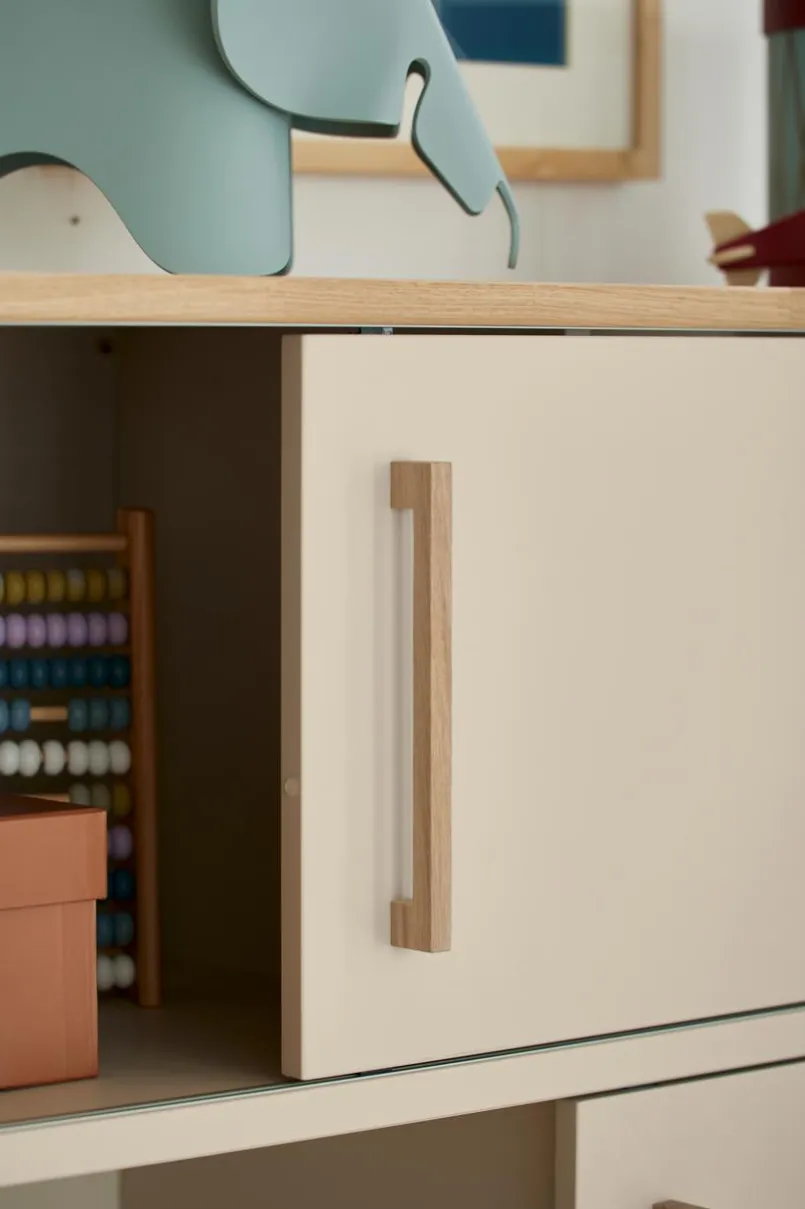Kinderzimmer Regale|Kinderzimmer Regale|Paidi Sideboard Stiene Cashmere-Beige