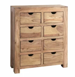 Nachttische & Kommoden|Kommoden|WOLFMÖBEL Sideboard Yoga 6559 Sheesham