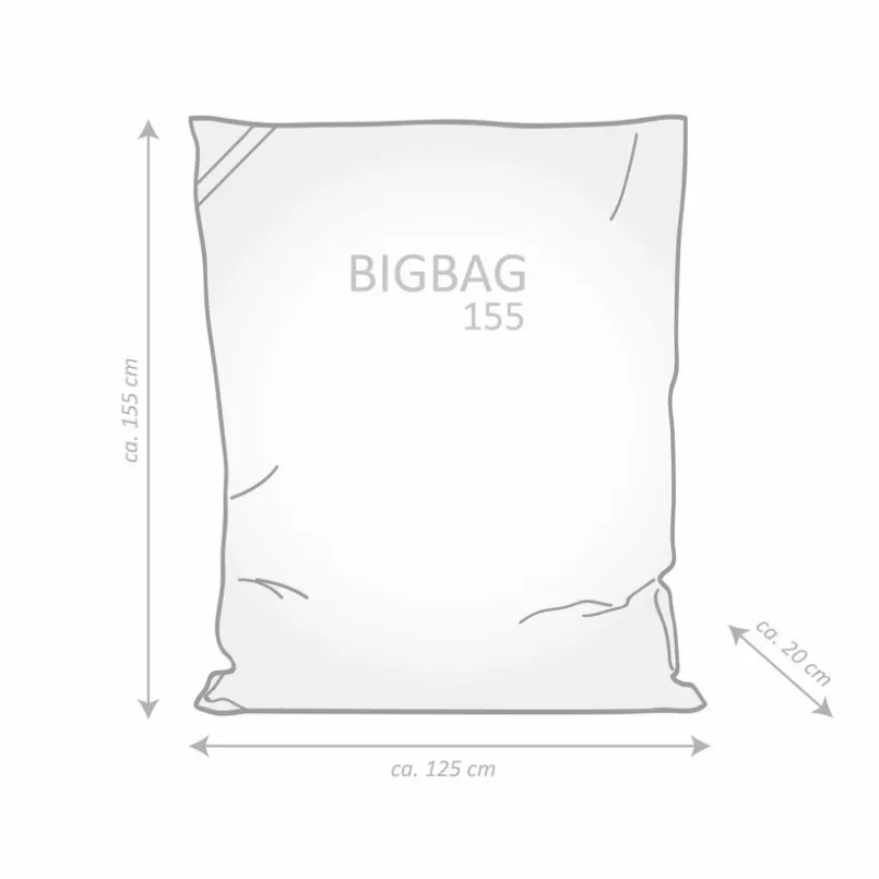 Sitting Point Sitzgelegenheiten|Sitzgelegenheiten-Sitzkissen Bigbag Woolly Natur